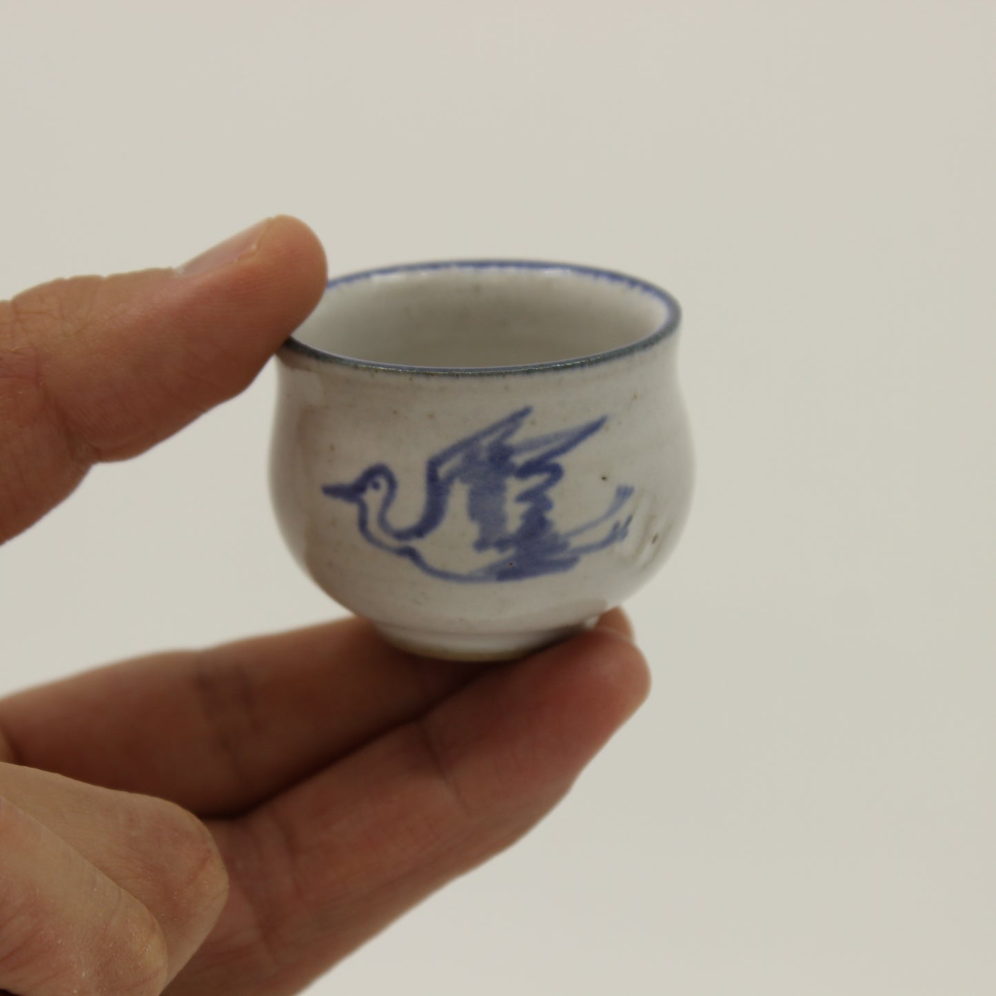 Sake Cups (Cranes)