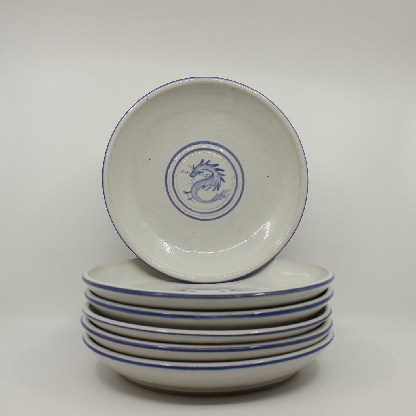 Dinner Plates - Carp, Crane & Dragon