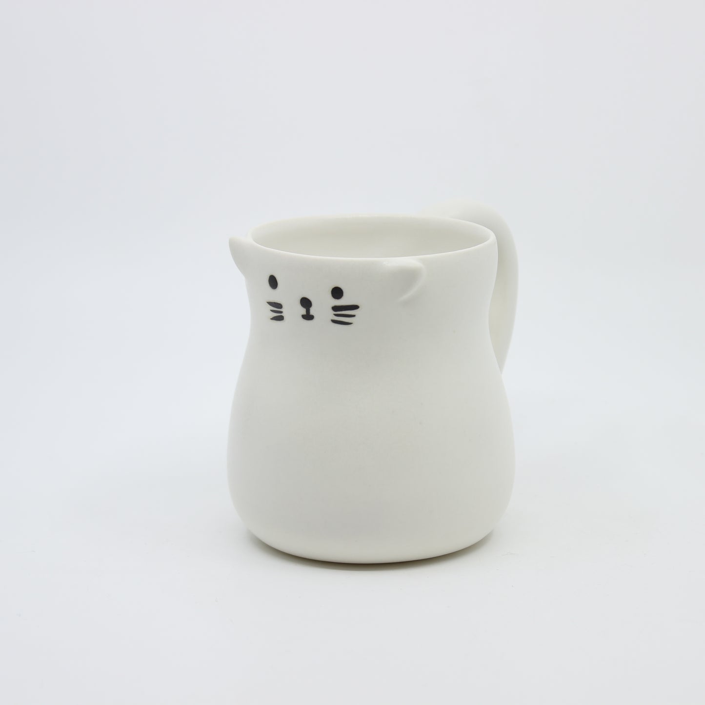 Whiskers - White Cat Mug