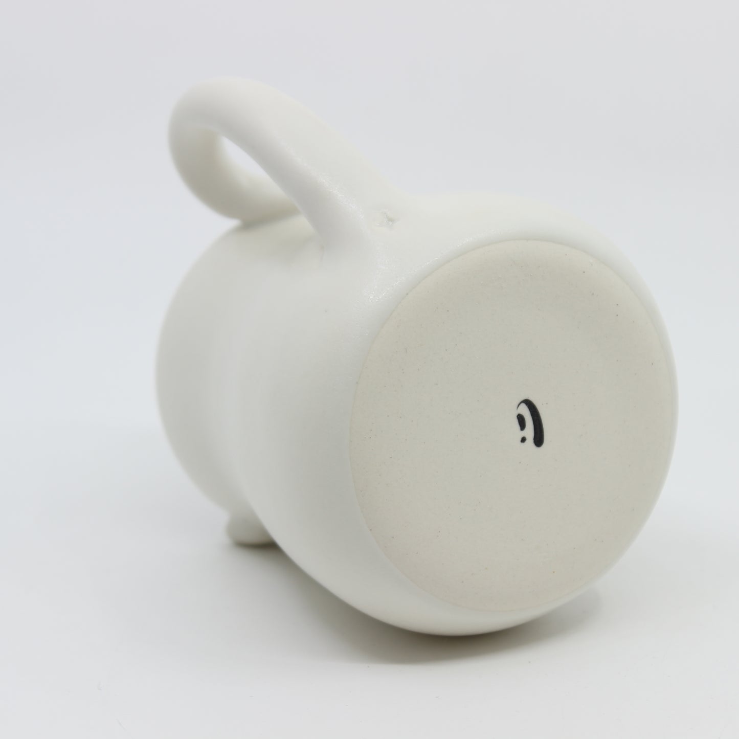 Whiskers - White Cat Mug