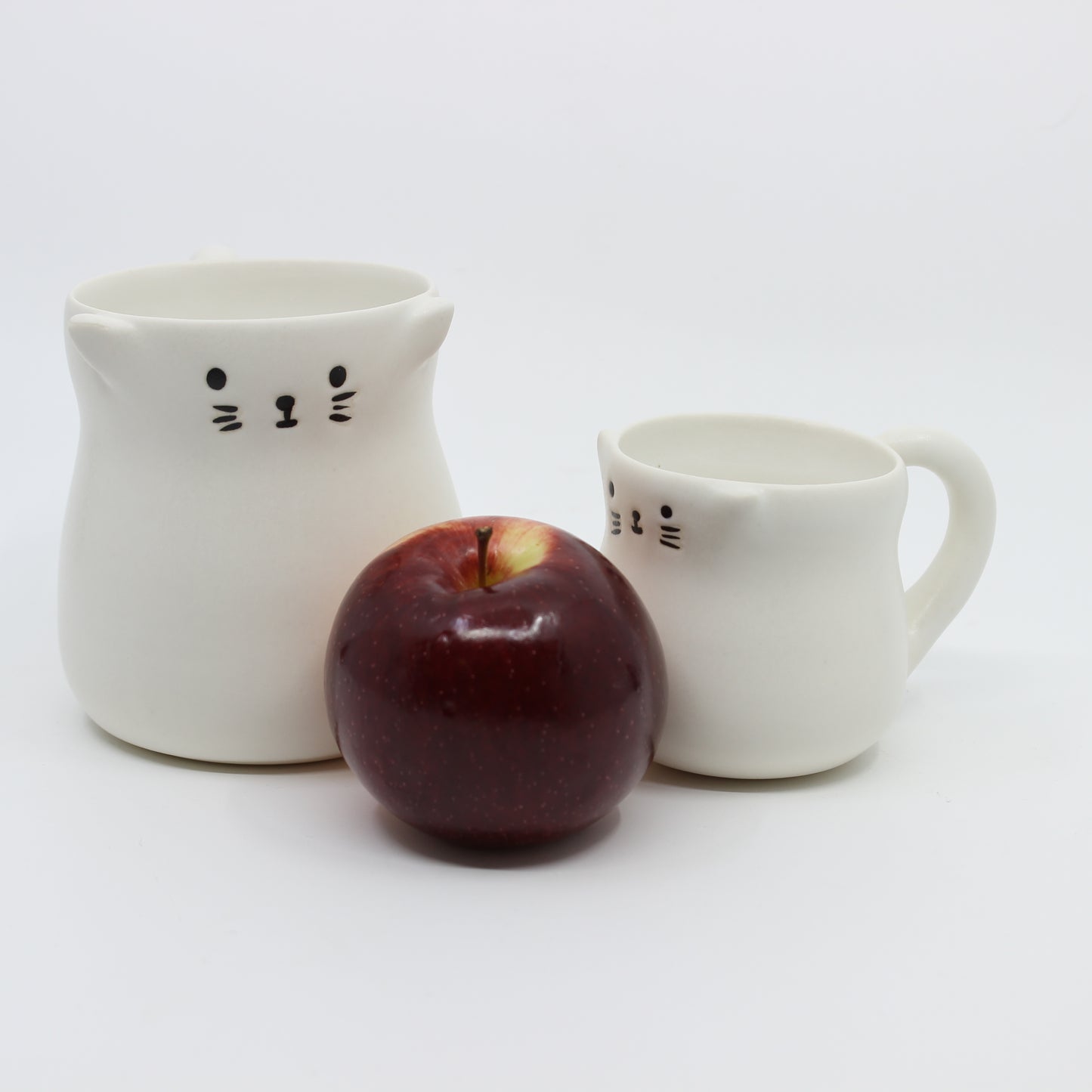 Whiskers - White Cat Mug