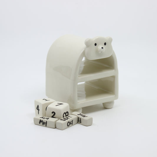 Polar Bear Desk Buddy Calendar