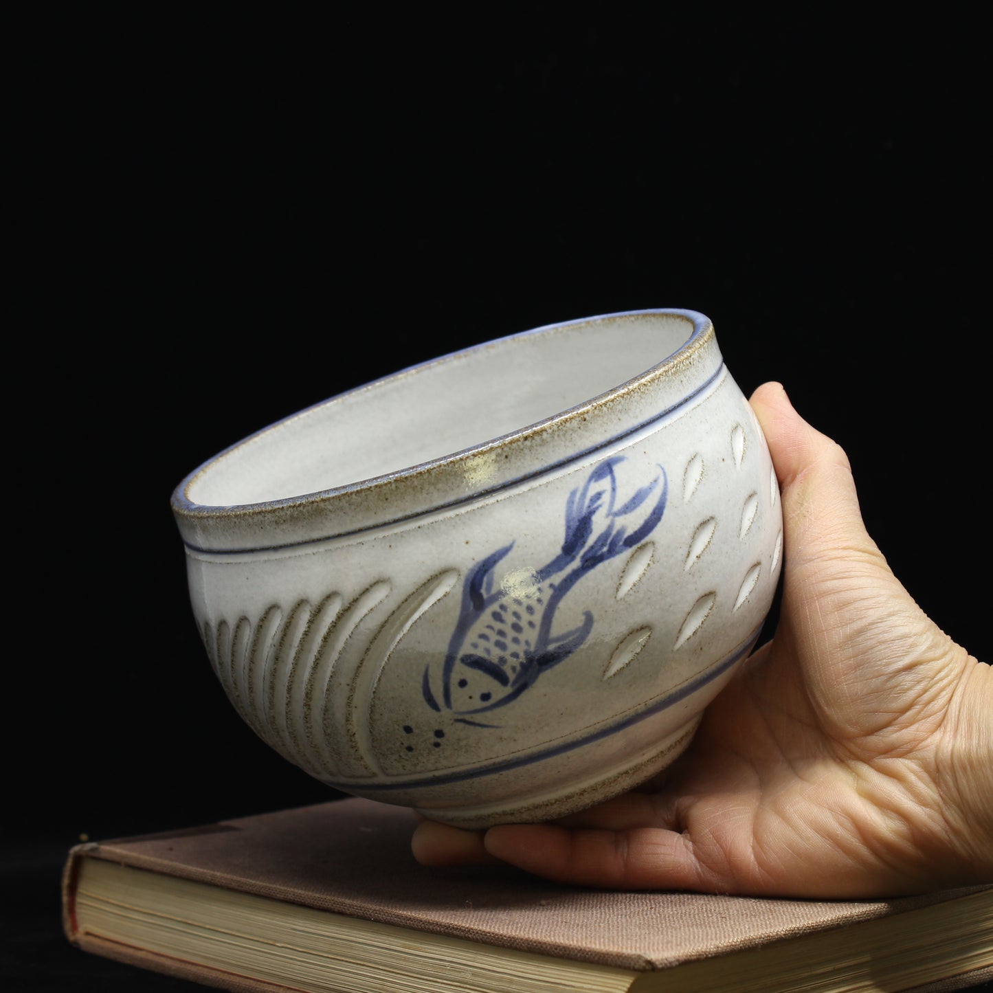 Stoneware Vase- Fish (8)