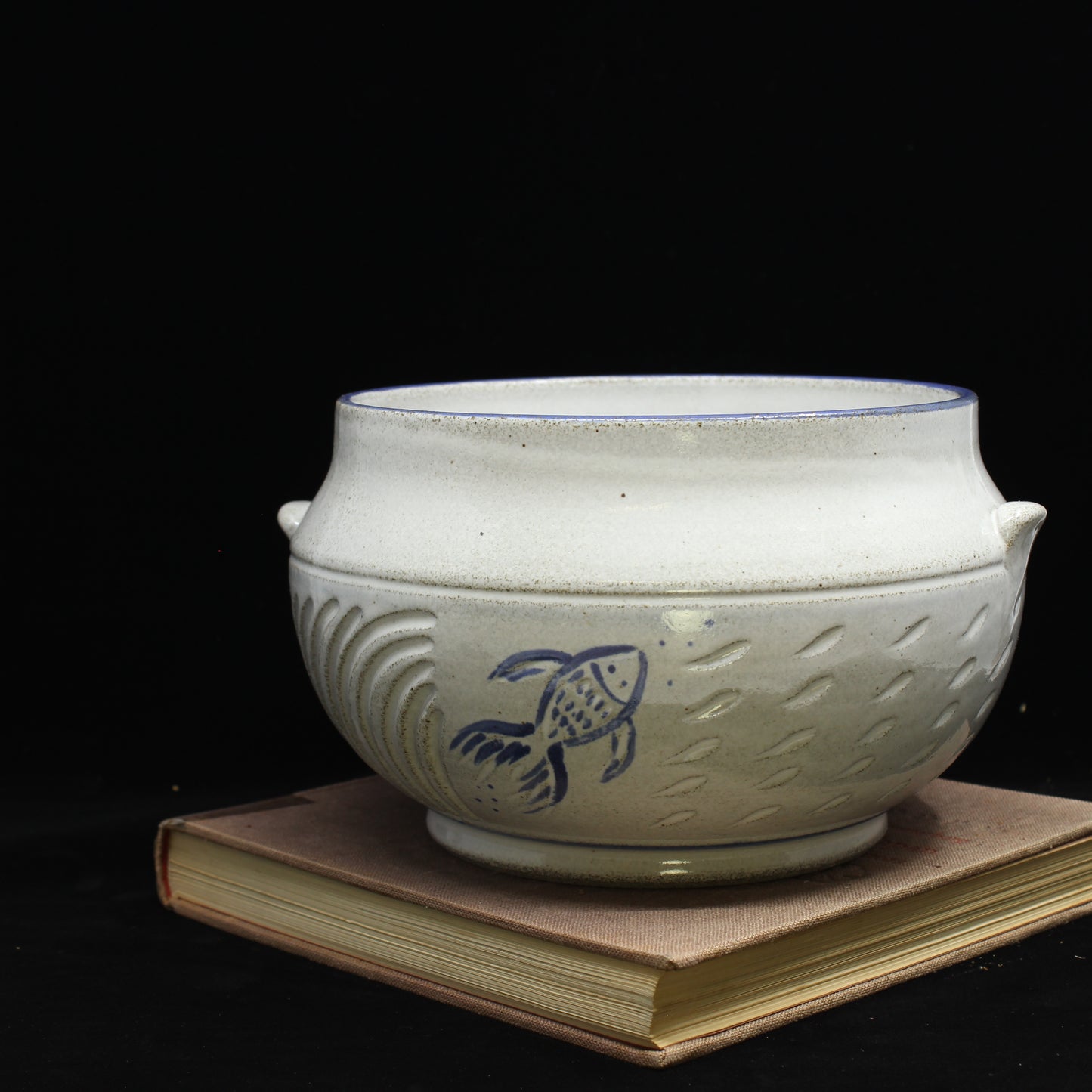 Stoneware Vase- Fish (13)