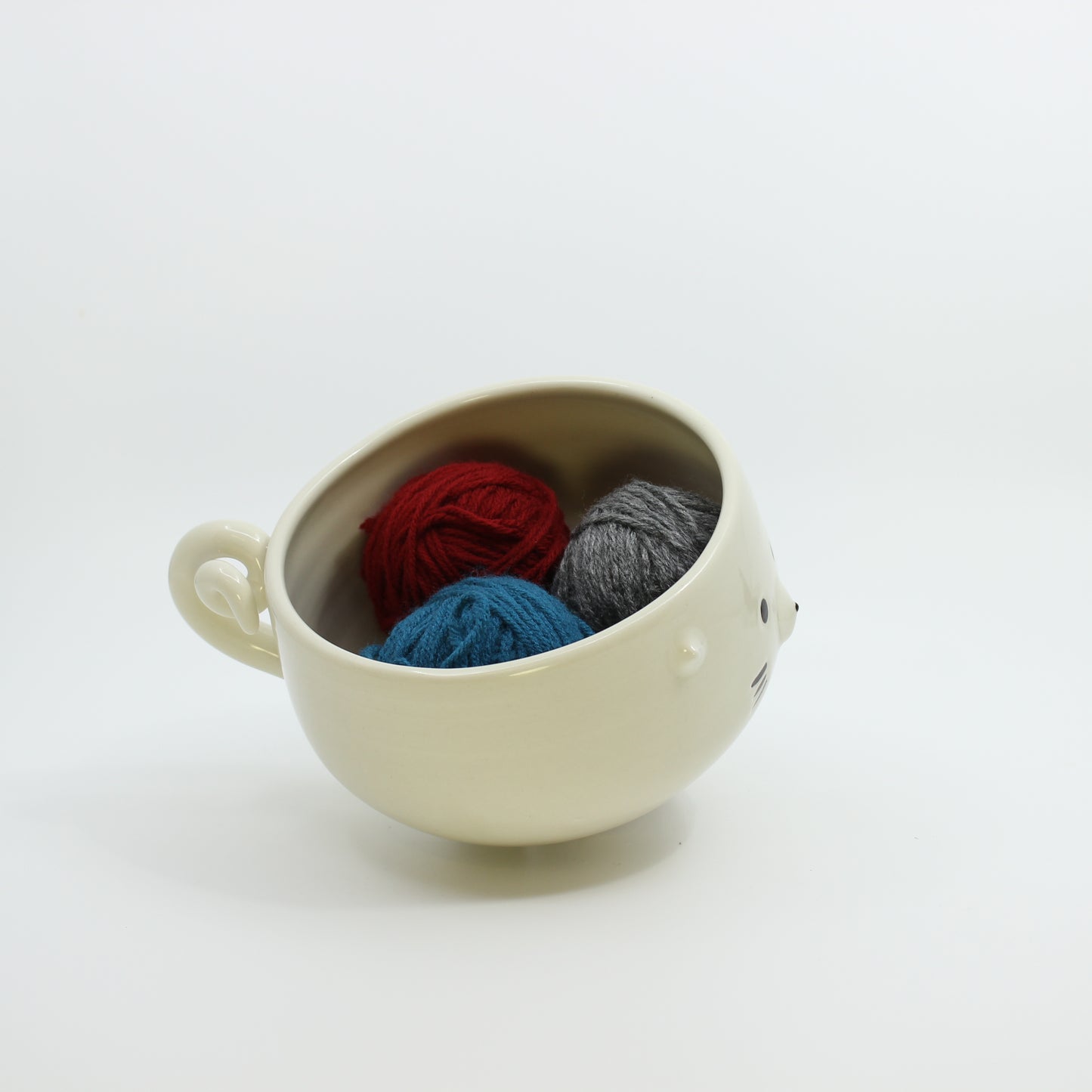 Knitty Kitty Knitting Bowl