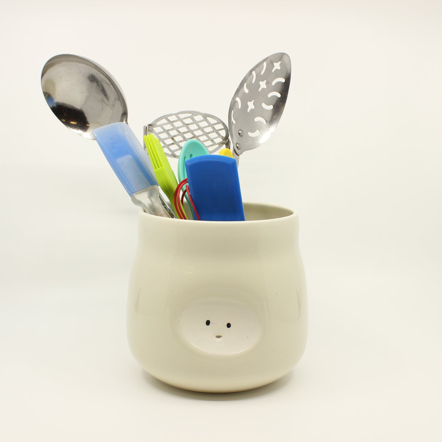 Sittin' Pretty Plant Pot & Utensil Jar