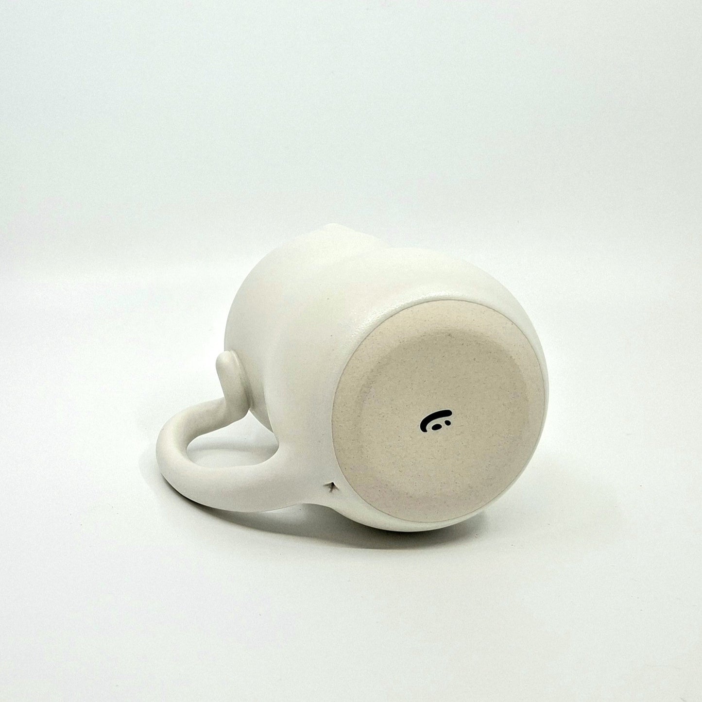 Whiskers - White Cat Mug