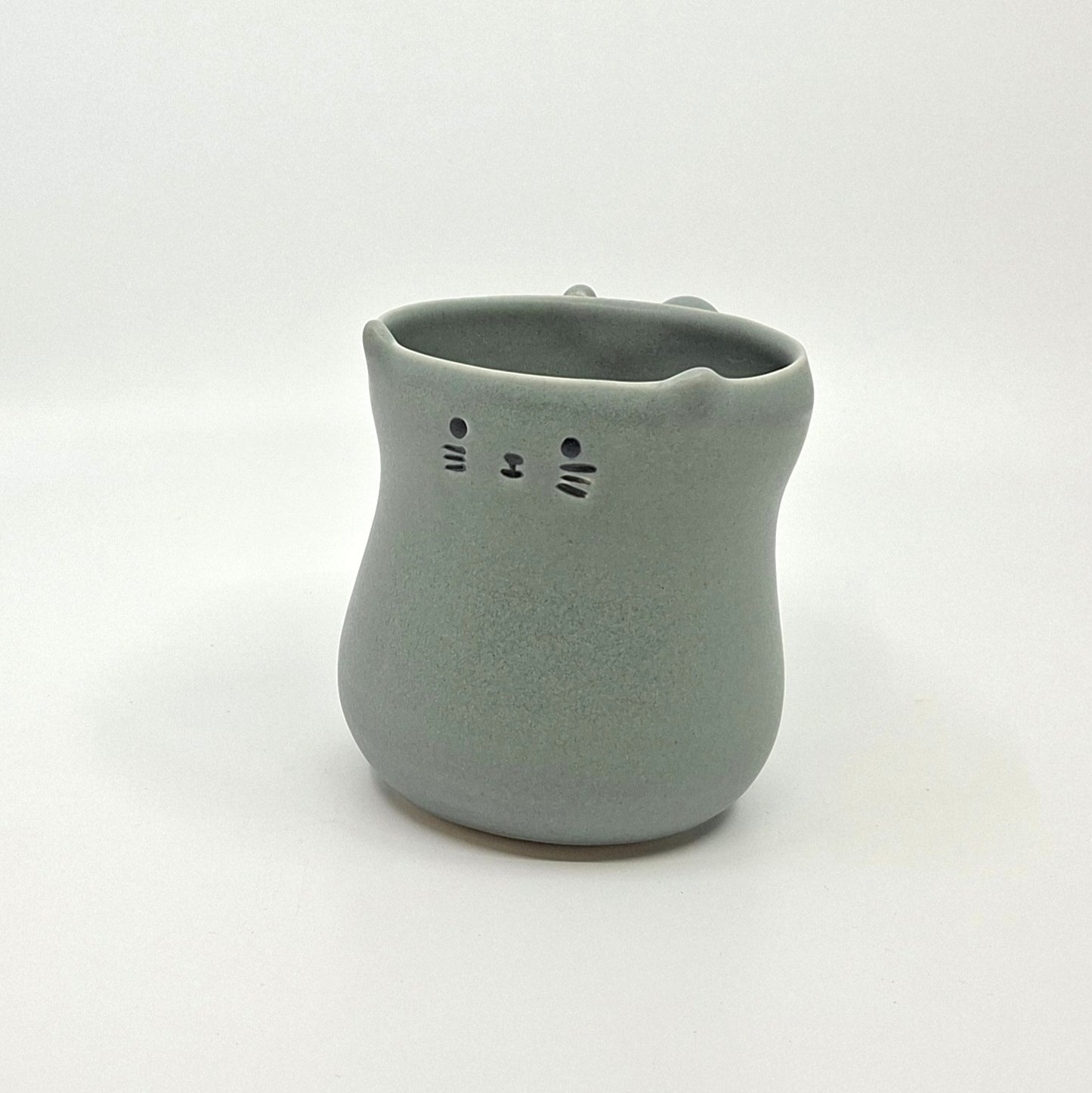 Moustaches - Mugs Chat Gris