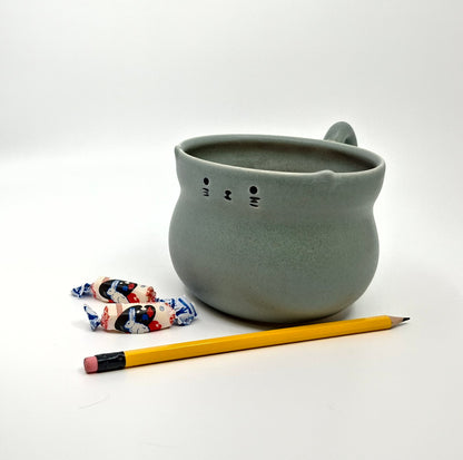 Moustaches - Mugs Chat Gris