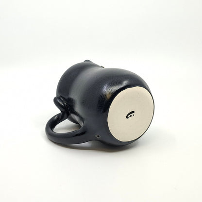 Moustache - Tasse Chat Noir