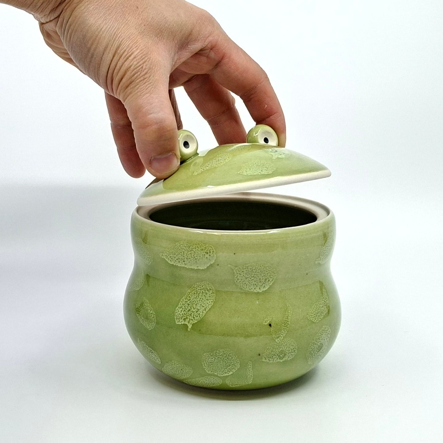 Frog Cover Jar