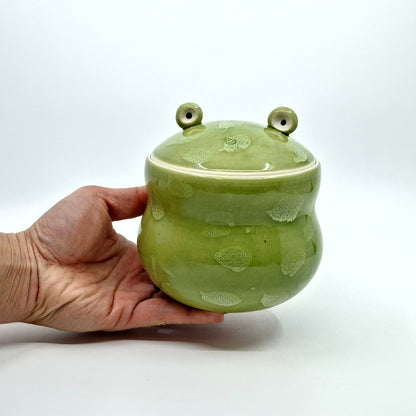 Frog Cover Jar