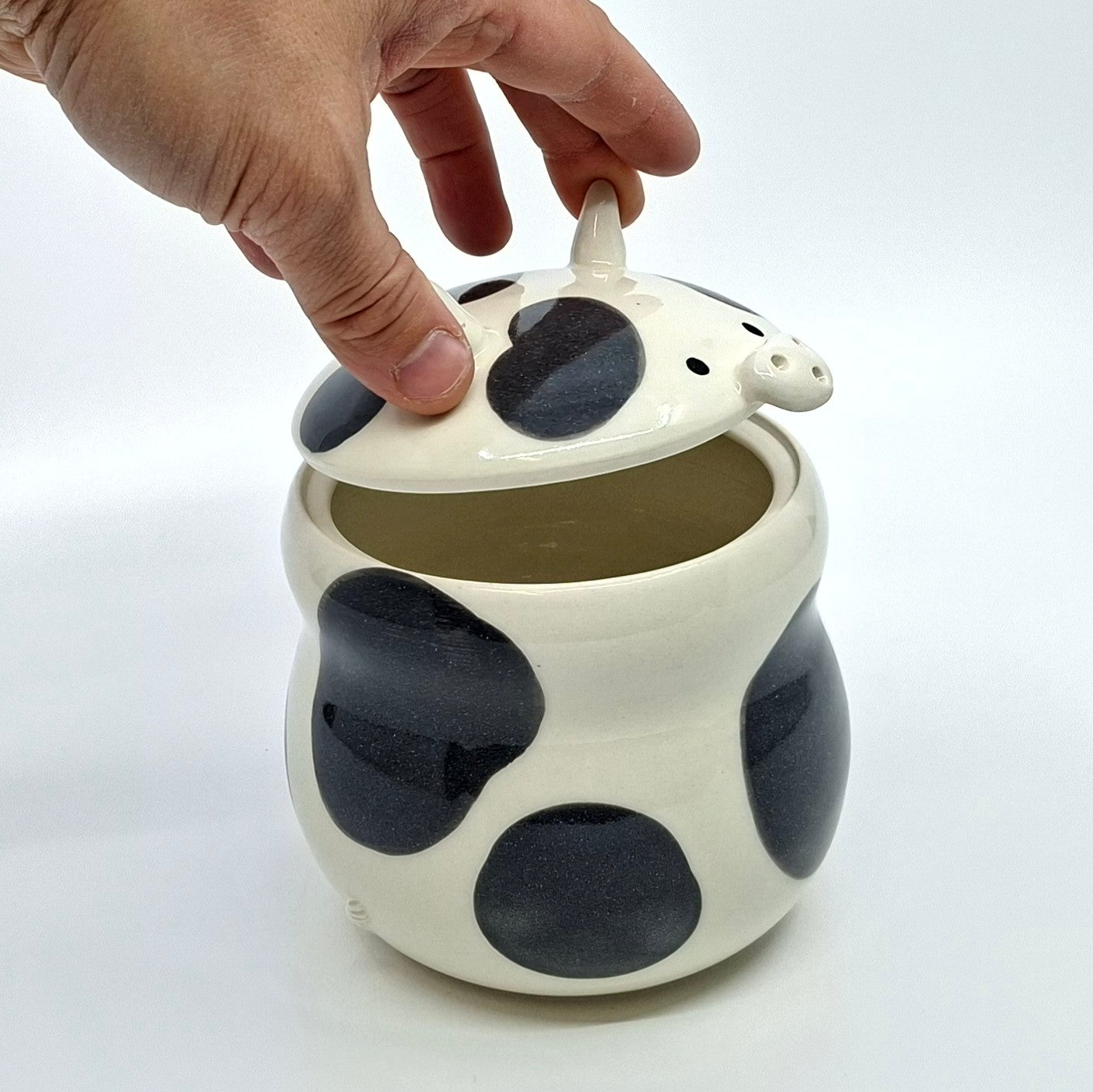 Cow Cover Jar