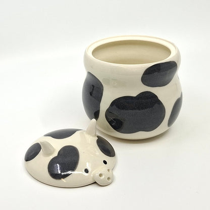 Cow Cover Jar
