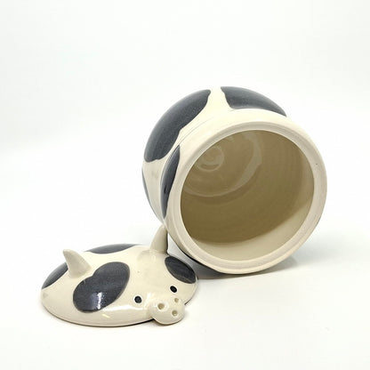 Cow Cover Jar