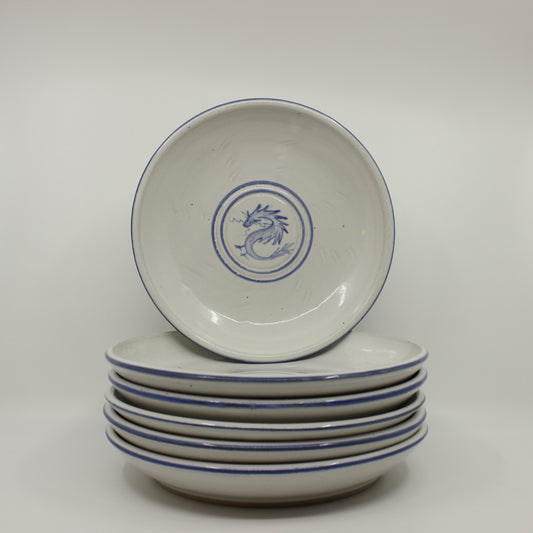 Dinner Plates - Carp, Crane & Dragon