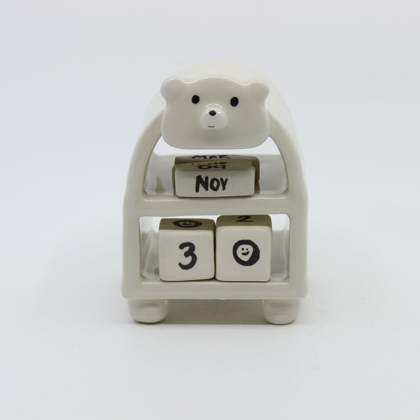 Polar Bear Desk Buddy Calendar