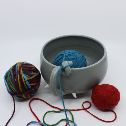 Elephant Knitting Bowl