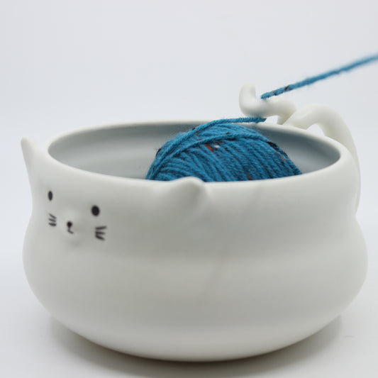 Knitty Kitty Knitting Bowl