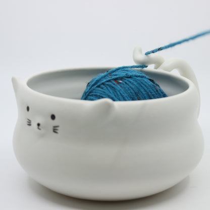 Knitty Kitty Knitting Bowl