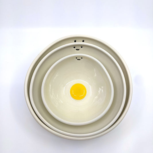 Sunny-Side-Up Egg Bowls