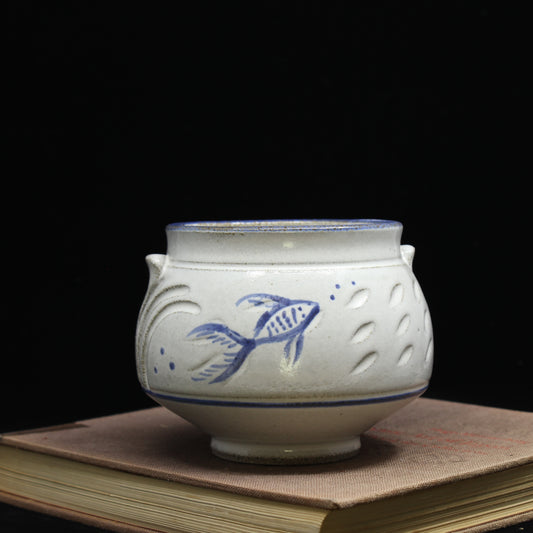 Stoneware Vase- Fish (5)