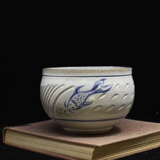 Stoneware Vase- Fish (8)