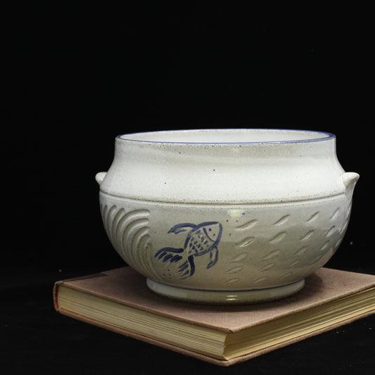 Stoneware Vase- Fish (13)