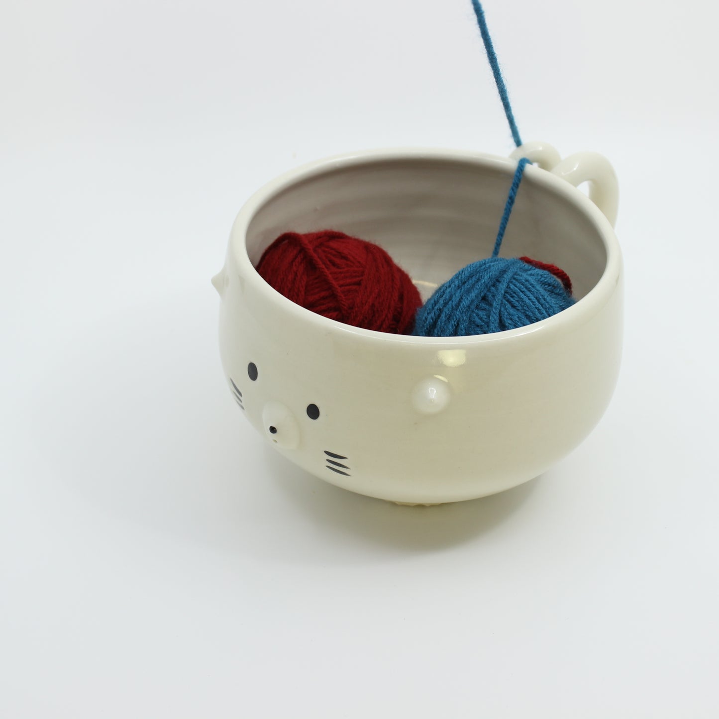 Knitty Kitty Knitting Bowl