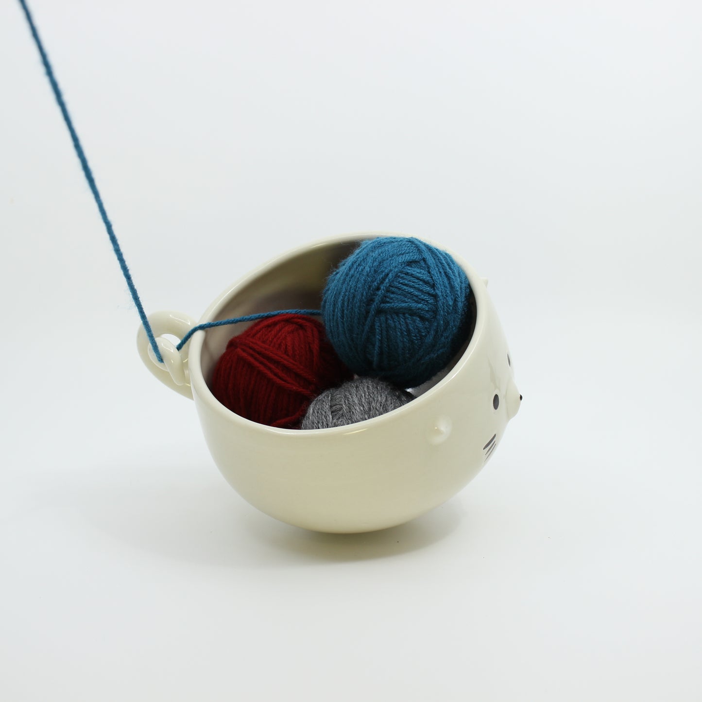 Knitty Kitty Knitting Bowl