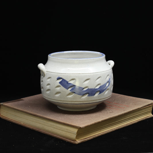 Stoneware Vase- Brushstroke (1)